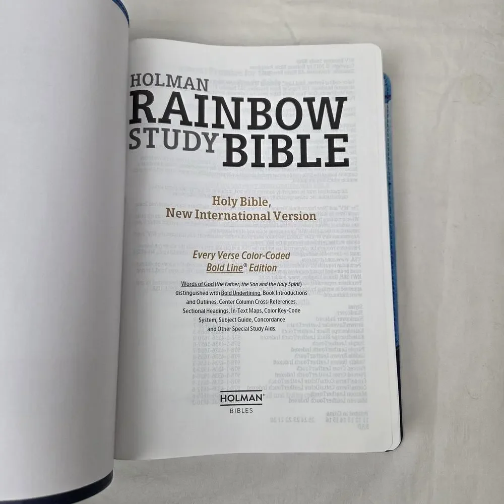 Bonded Leather Holy Bible NIV The Message Parallel New International Version